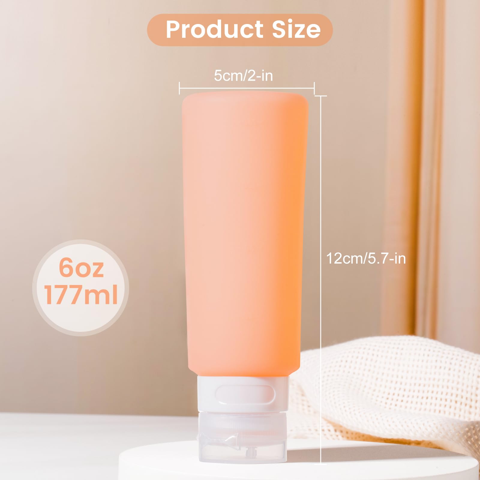 MICEBAY bottle includes built-in measurement scale for portion control.