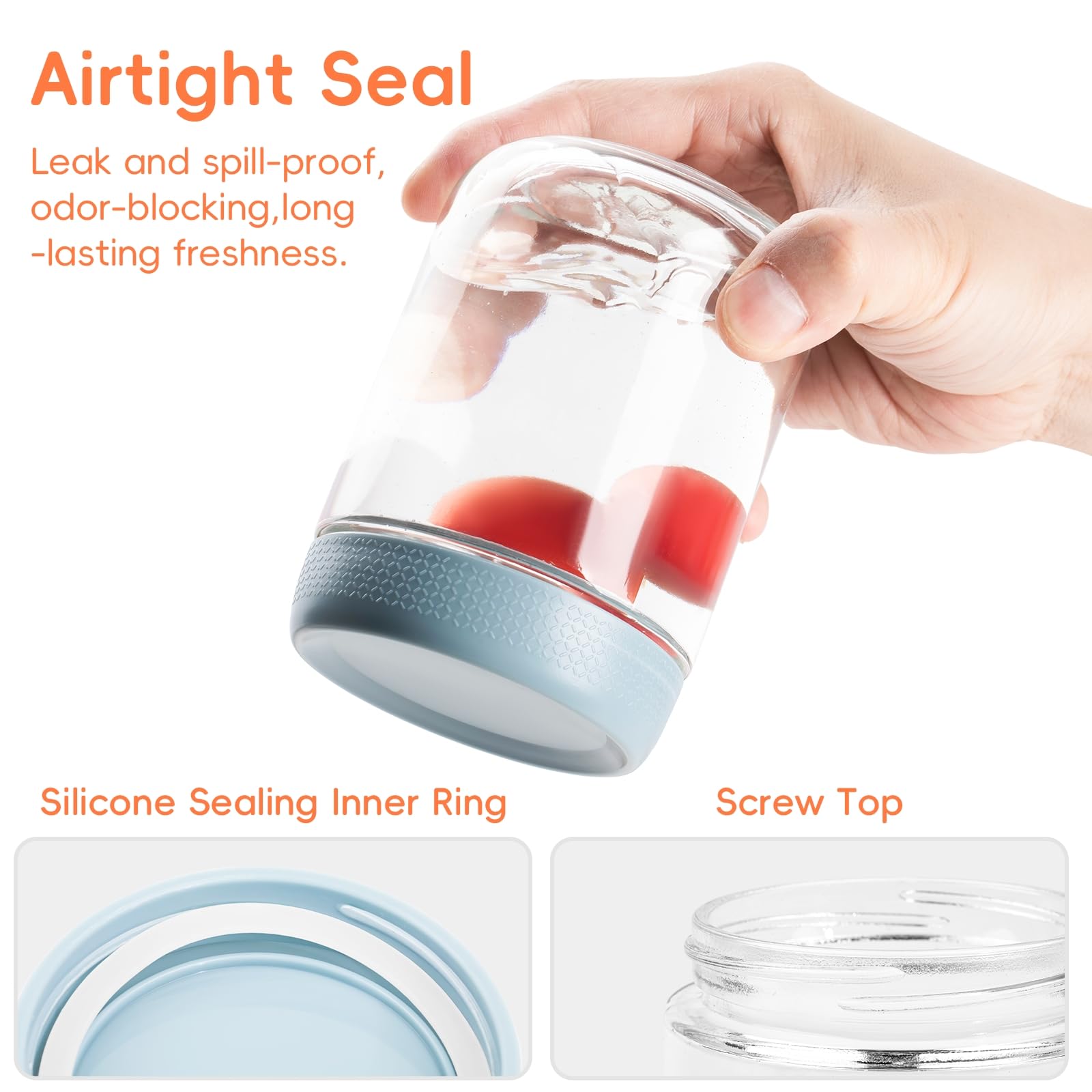 MICEBAY colorful sleeves protect from chips while brightening your fridge display.