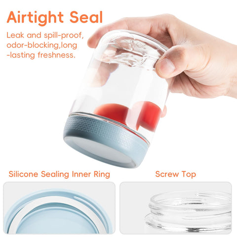 MICEBAY colorful sleeves protect from chips while brightening your fridge display.