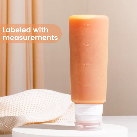 MICEBAY sauce bottle fits in lunch boxes for easy sauces.