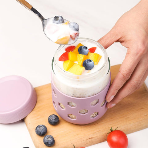 MICEBAY jars are top-rack dishwasher safe for easy cleanup.