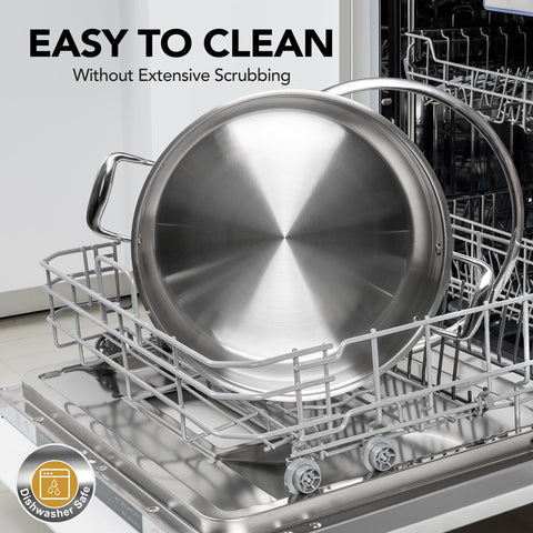 Michelangelo dishwasher and oven safe for easy cleanup