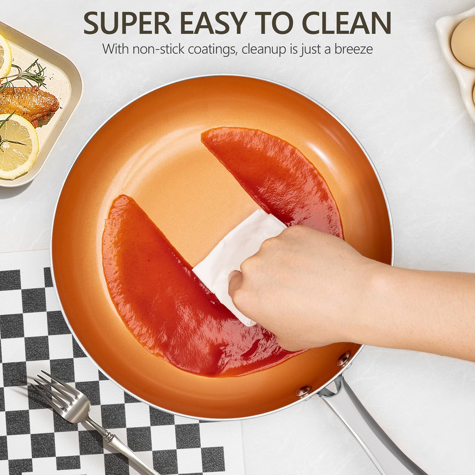 MICHELANGELO glass lid view lets you monitor progress without lifting