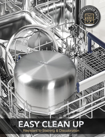 MICHELANGELO pots compatible with all cooktops, including induction.
