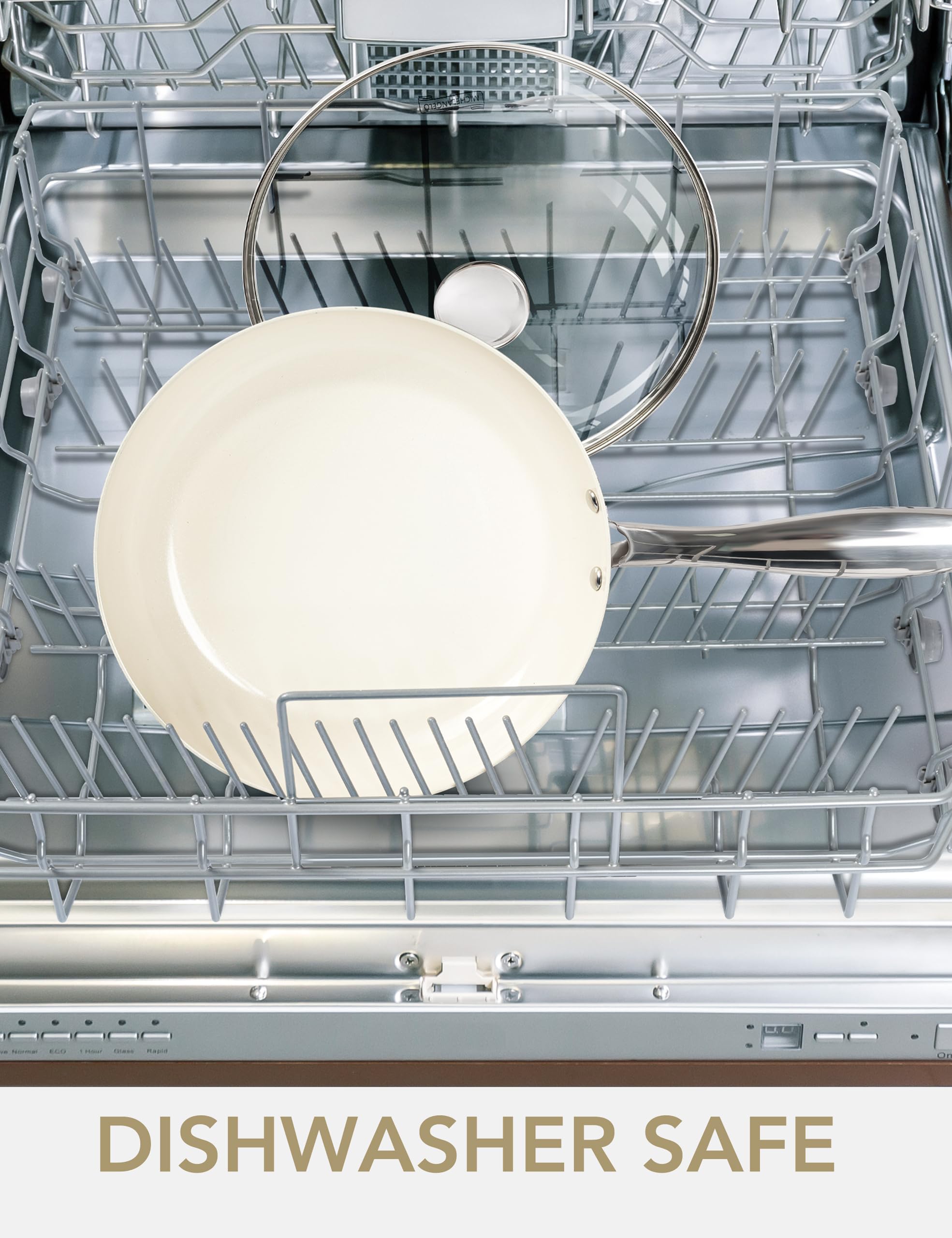 Michelangelo pan with lid preserves moisture for flavorful results