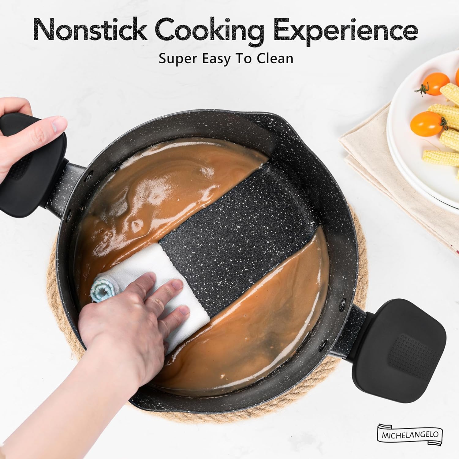 Michelangelo pasta pot induction compatible for versatile kitchen setup