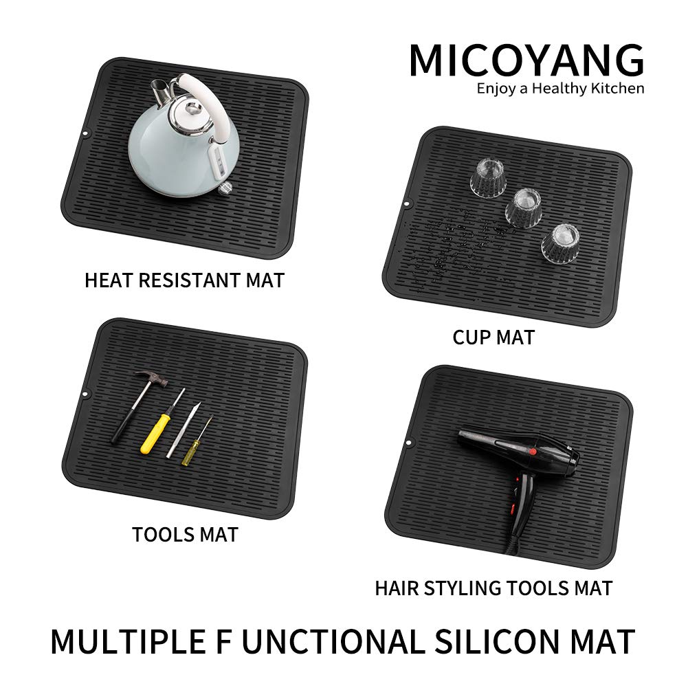 MicoYang easy-clean mat rinses quickly after meals