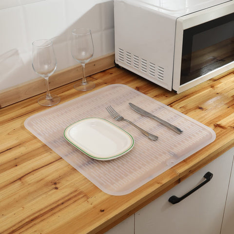 MicoYang silicone dish drying mat BPA-free and eco-friendly kitchen essential.