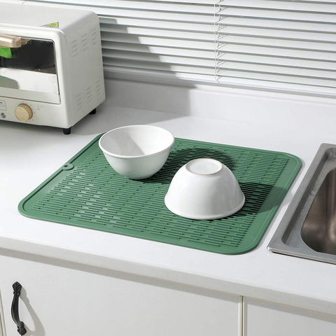 MicoYang mat cleans quickly by rinsing or brushing.