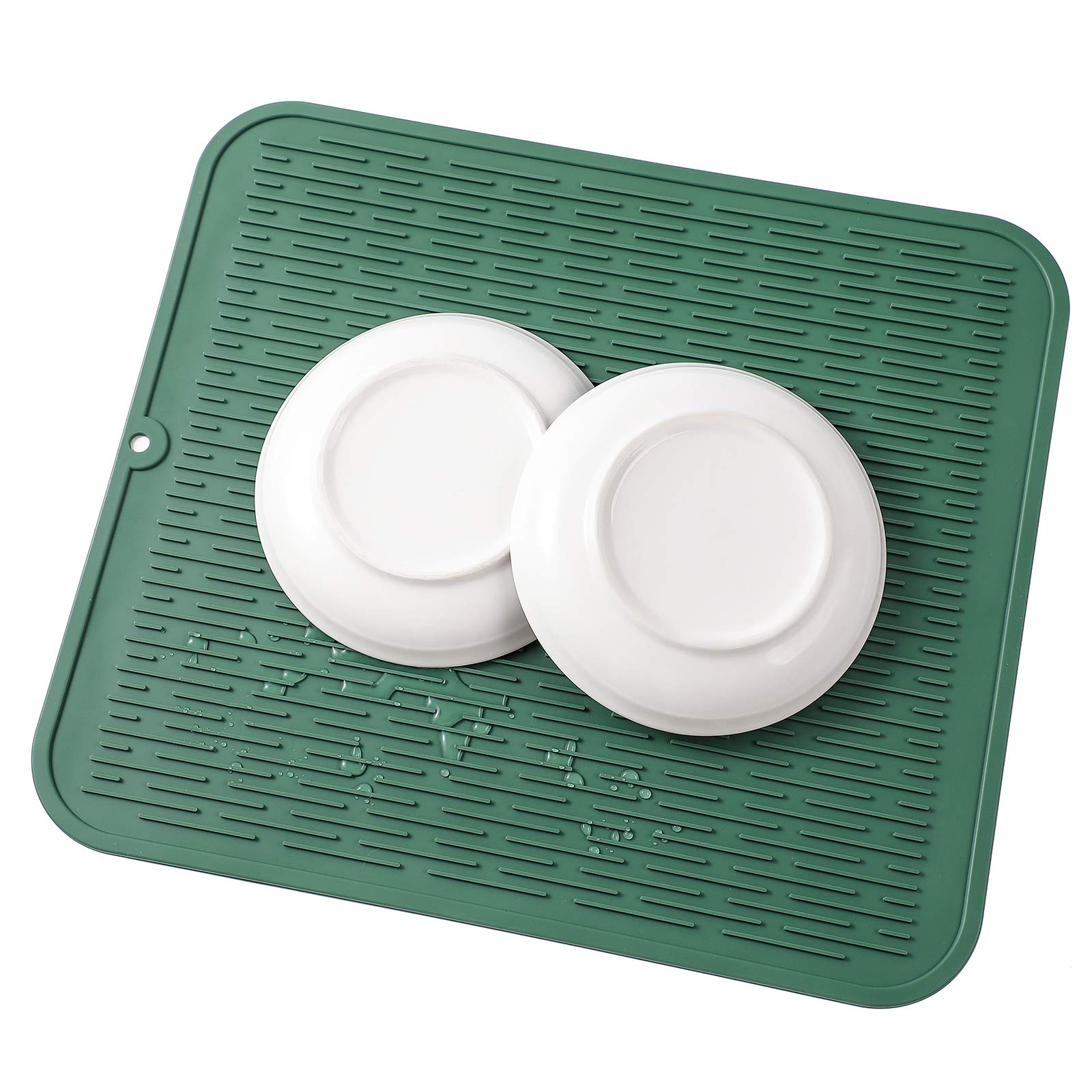 MicoYang silicone mat folds or rolls for compact storage.