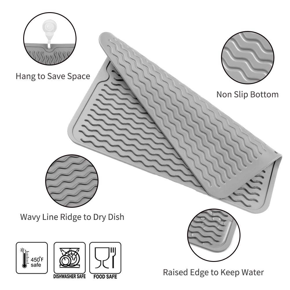 MicoYang silicone mat used as fridge liner protects shelves and reduces mess