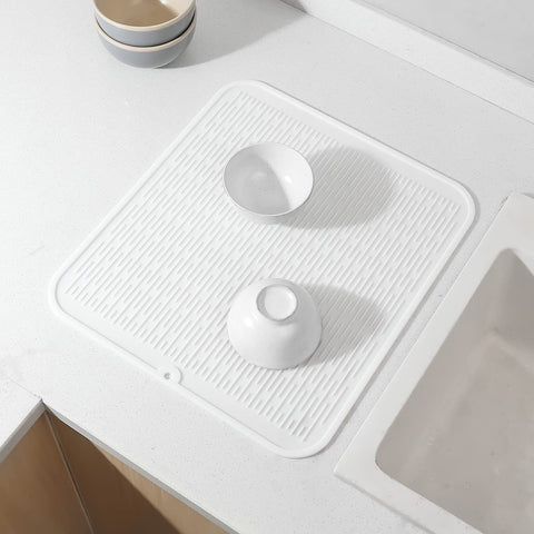 XL 18x16 inch mat covers countertops and sinks for versatile use