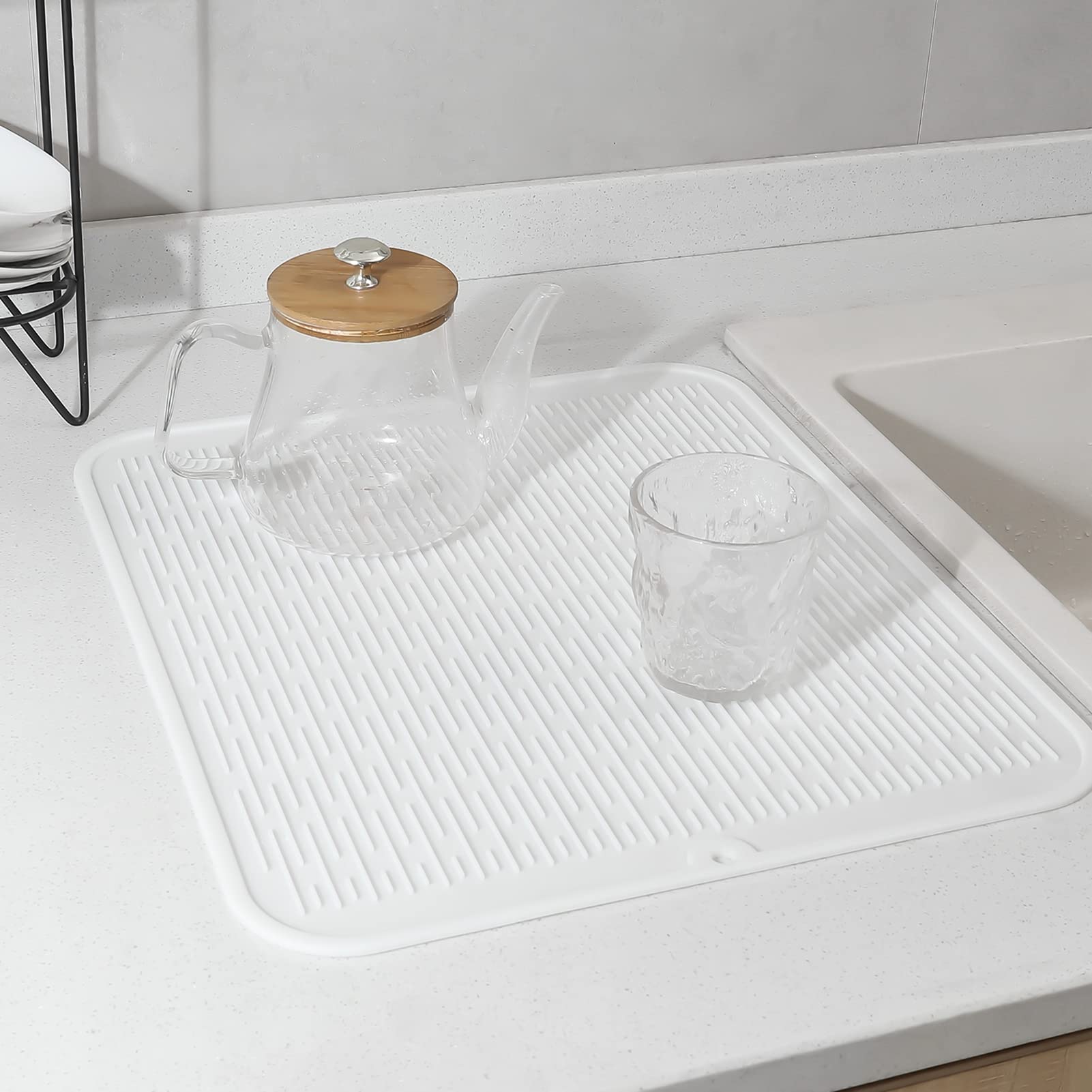 Easy to clean with water or light brushing, no fuss