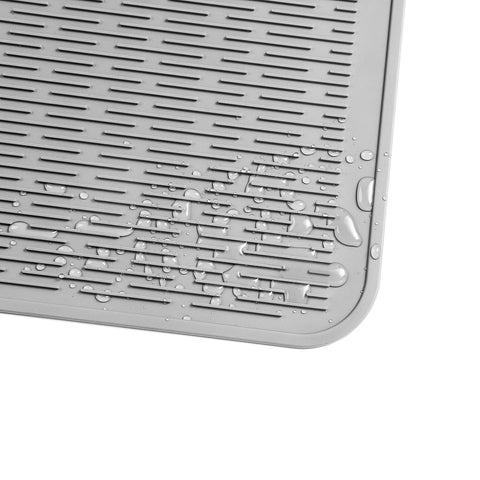 MicoYang silicone drying mat gray 2XL 24x18 fits large drying tasks
