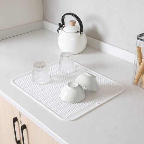 Soft silicone folds for compact storage when not in use