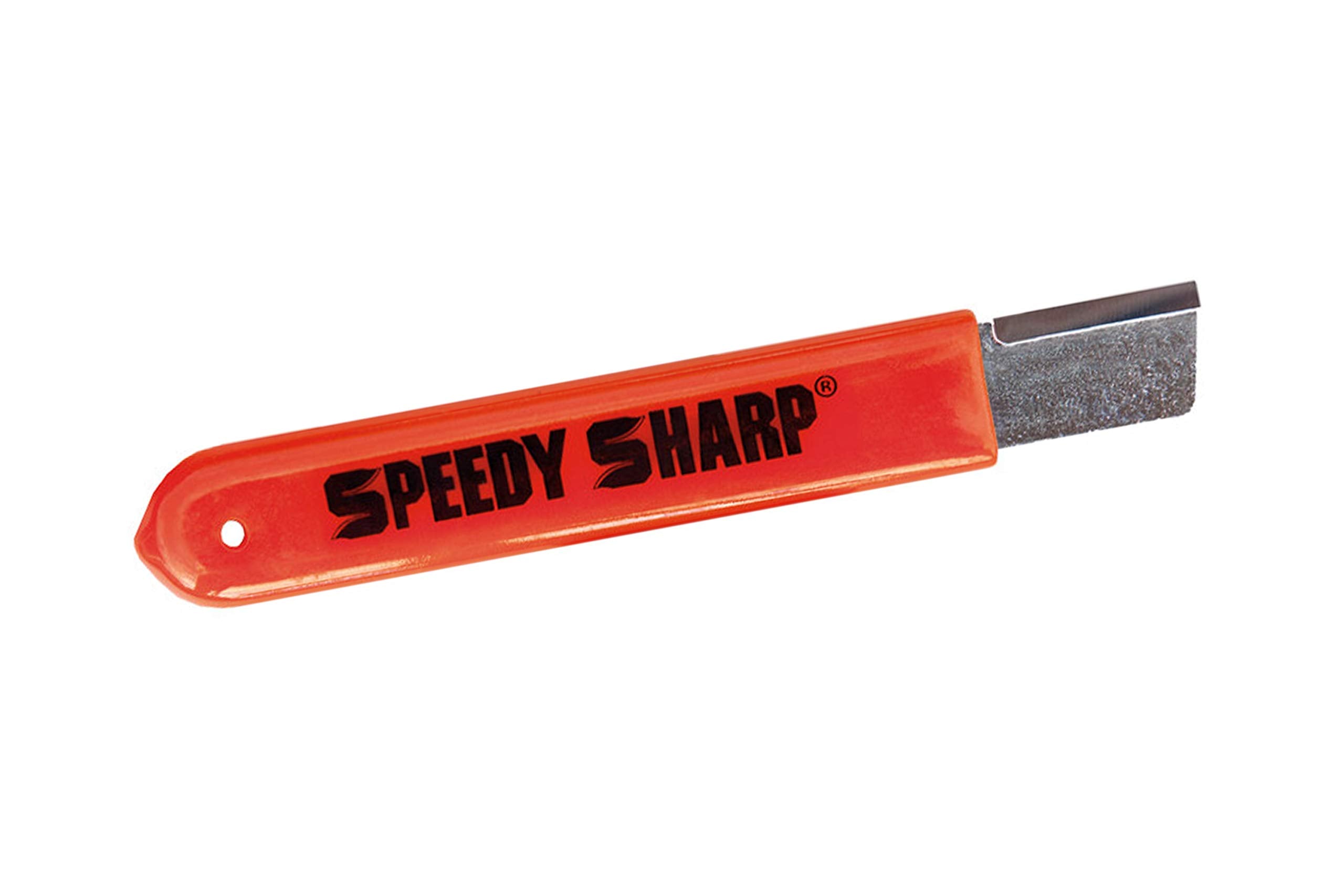 Micro 100 KS-1 front view shows portable sharpener for quick edge touchups.