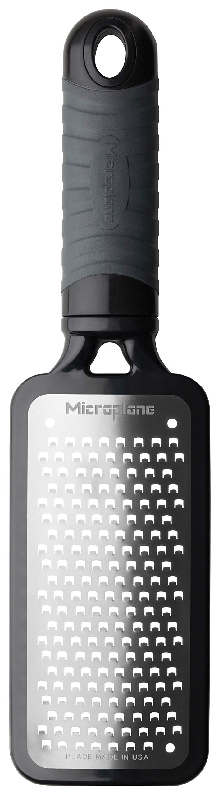 Microplane Home Series Coarse Grater on counter for quick, even grating