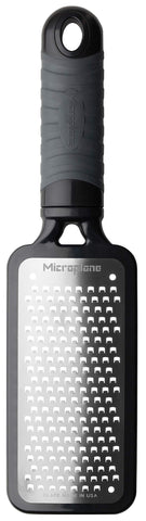 Microplane Home Series Coarse Grater on counter for quick, even grating