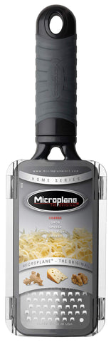 Microplane Home Series Coarse Grater soft grip handle for comfortable use