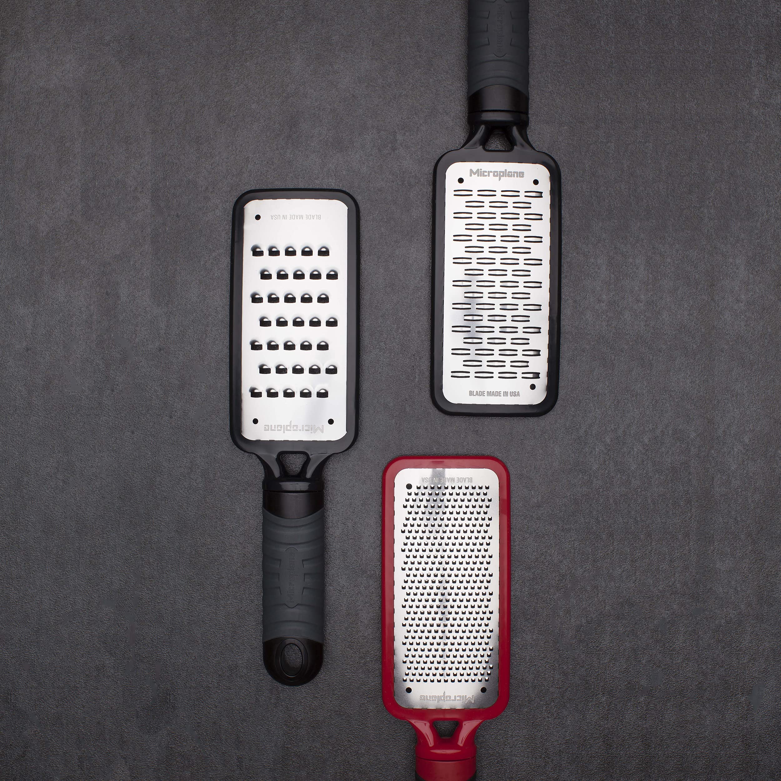 Microplane Home Series Extra Coarse Grater chunks onions for sautéing
