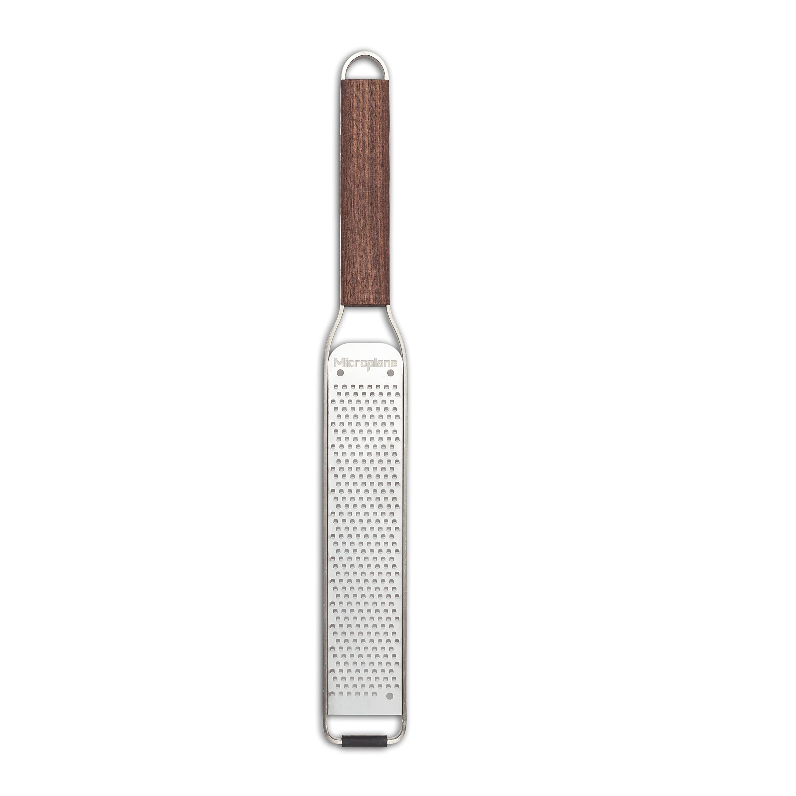 Microplane Master Series in-action zesting citrus for bright flavors