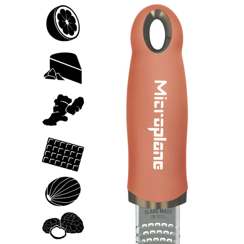 Microplane Premium Classic parmesan grater shaving cheese for pasta topping
