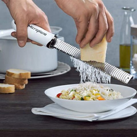 Microplane Premium Classic Lemon Zester for bright citrus zest in recipes