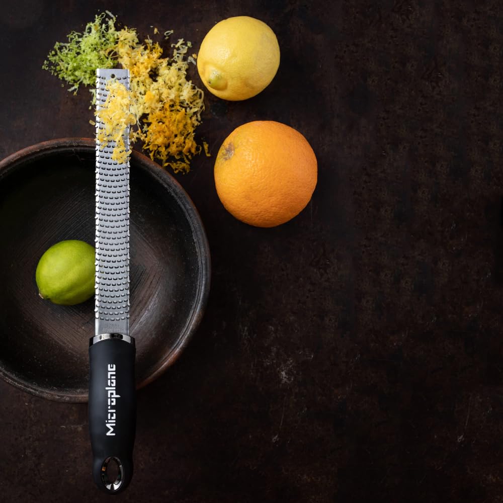 Microplane Premium Classic Zester dishwasher-safe for easy cleaning