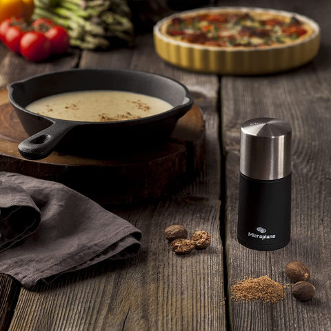 Microplane spice mill is top-rack safe and easy to clean