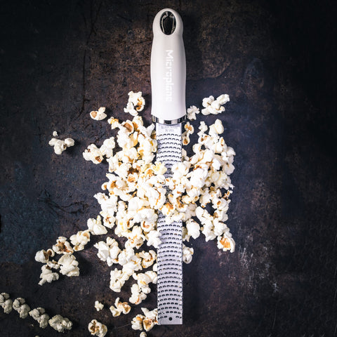 Microplane Zester Grater magnetic strip-friendly storage keeps it within reach.