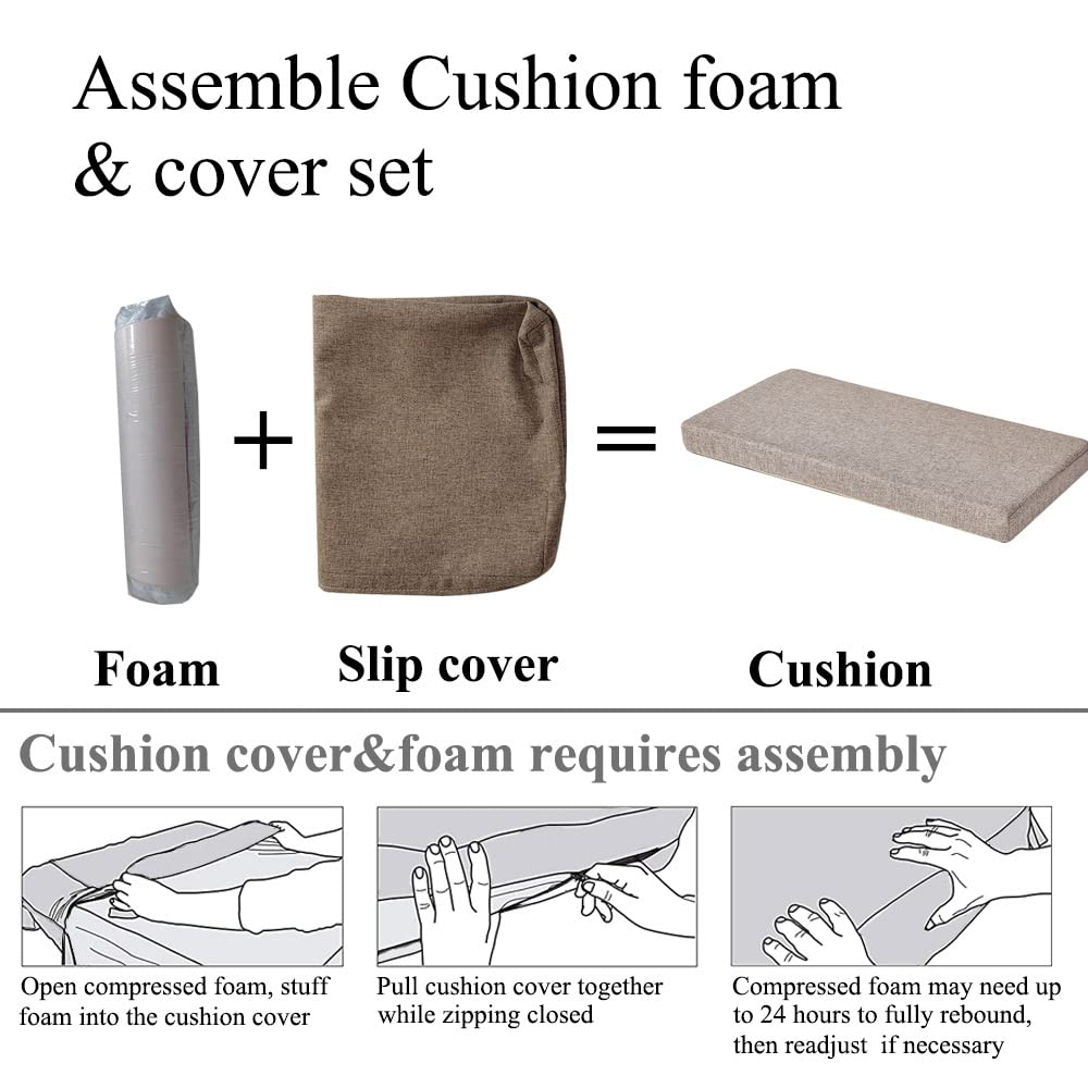 MICUSHION cushion featuring a machine-washable cover for quick care.