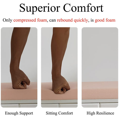 MICUSHION cushion with removable cover for easy cleaning.