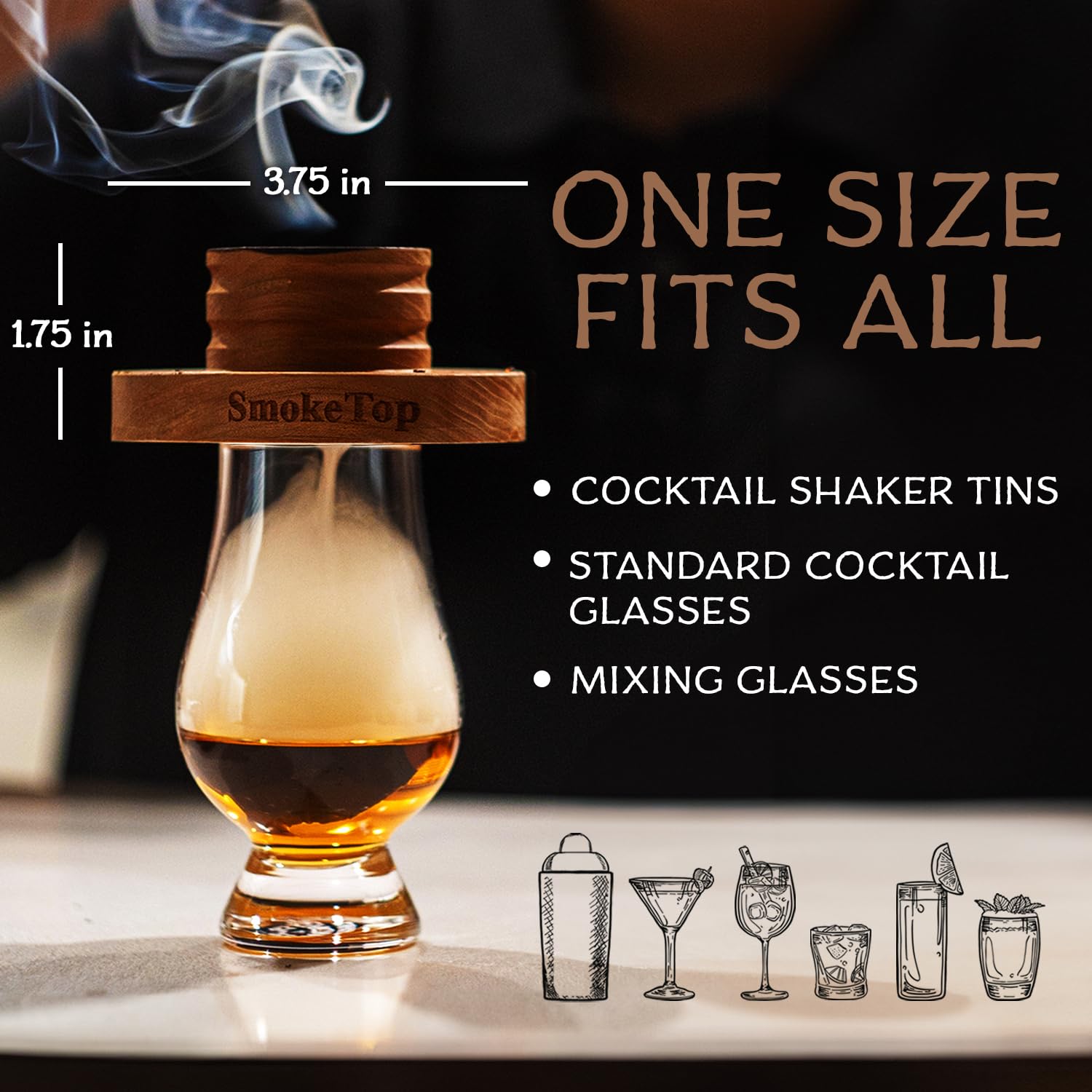 Maple wood chips from Middleton Mixology provide warm, balanced sweetness.