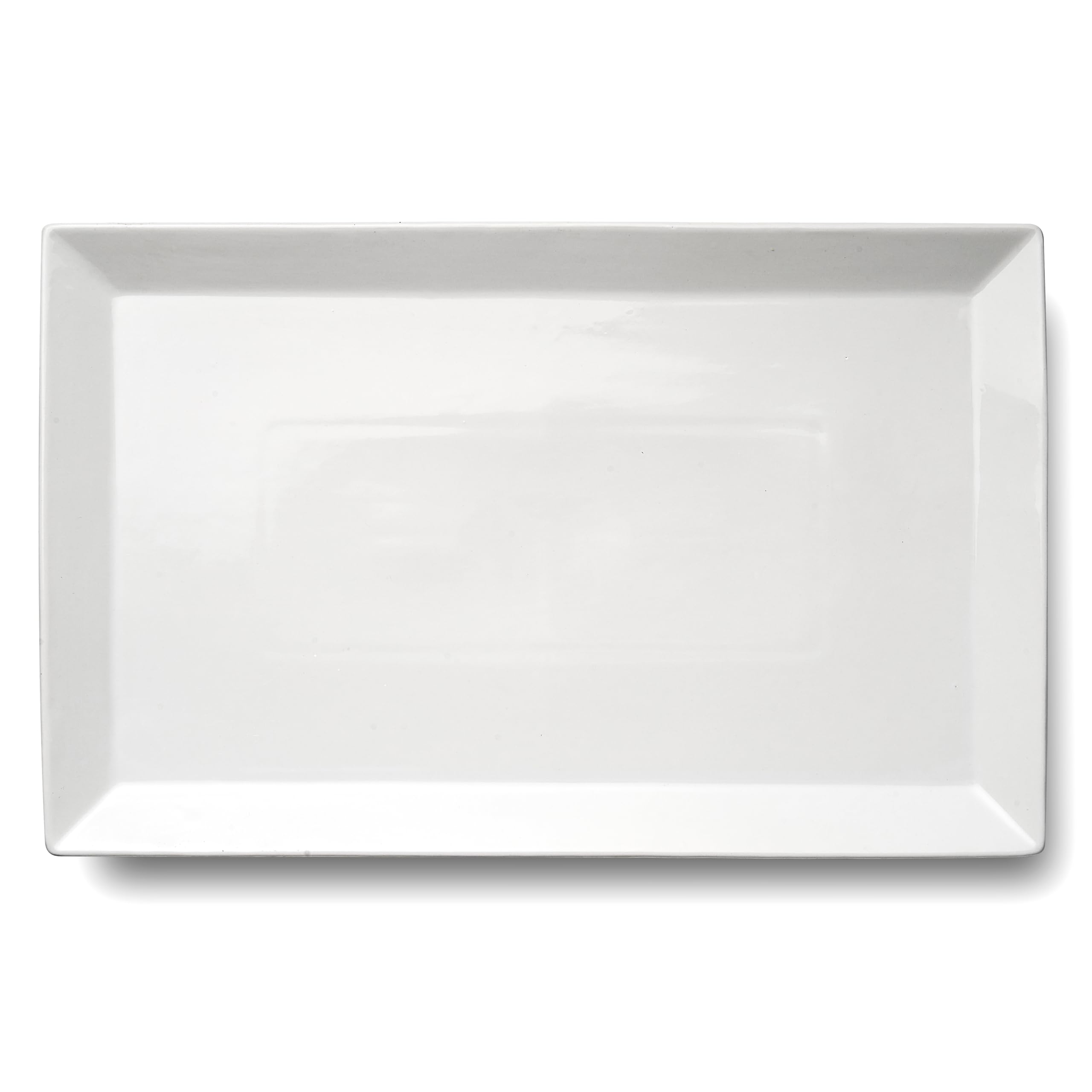 MIECOO large serving platter close up emphasizes smooth porcelain easy cleaning