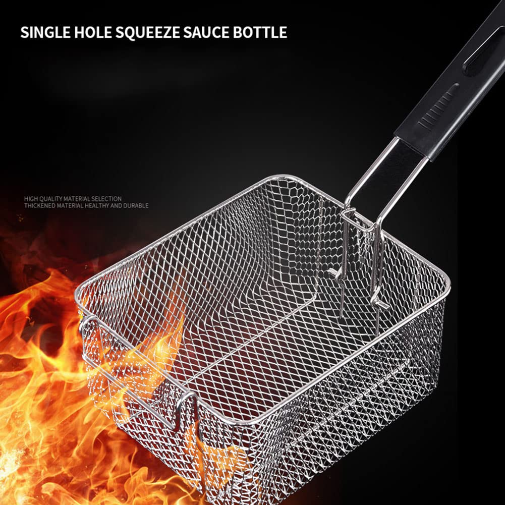 Miecux fry basket ideal for deep frying snacks with even, crisp results.