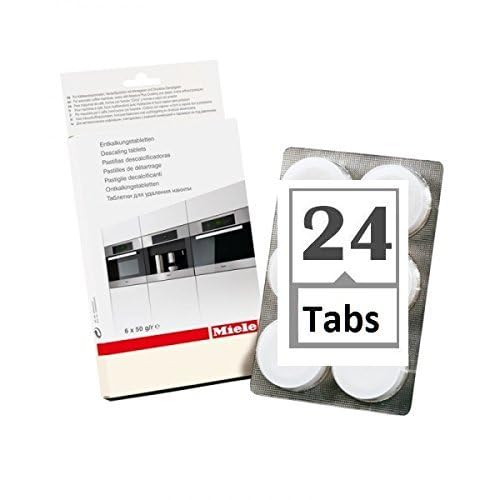 Miele 10178330 descaling tablets bundle, front view for easy maintenance of coffee systems