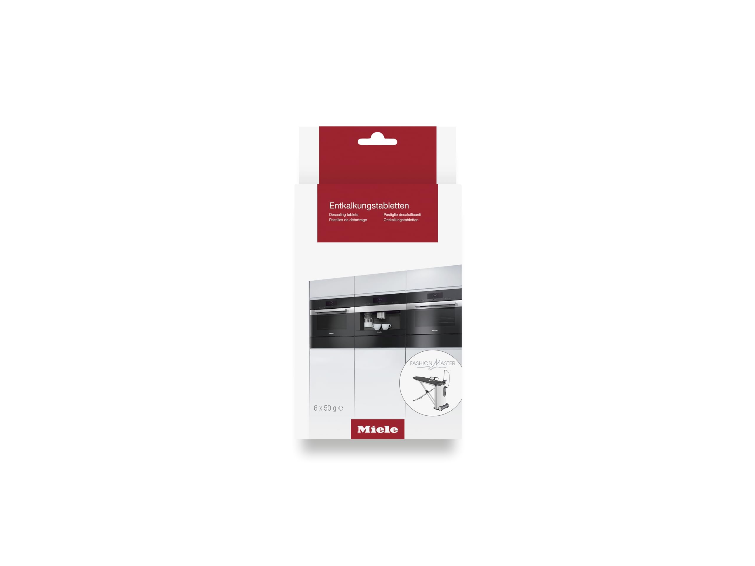 Miele Moisture Plus descaling tablets pack-6 ready for coffee system maintenance