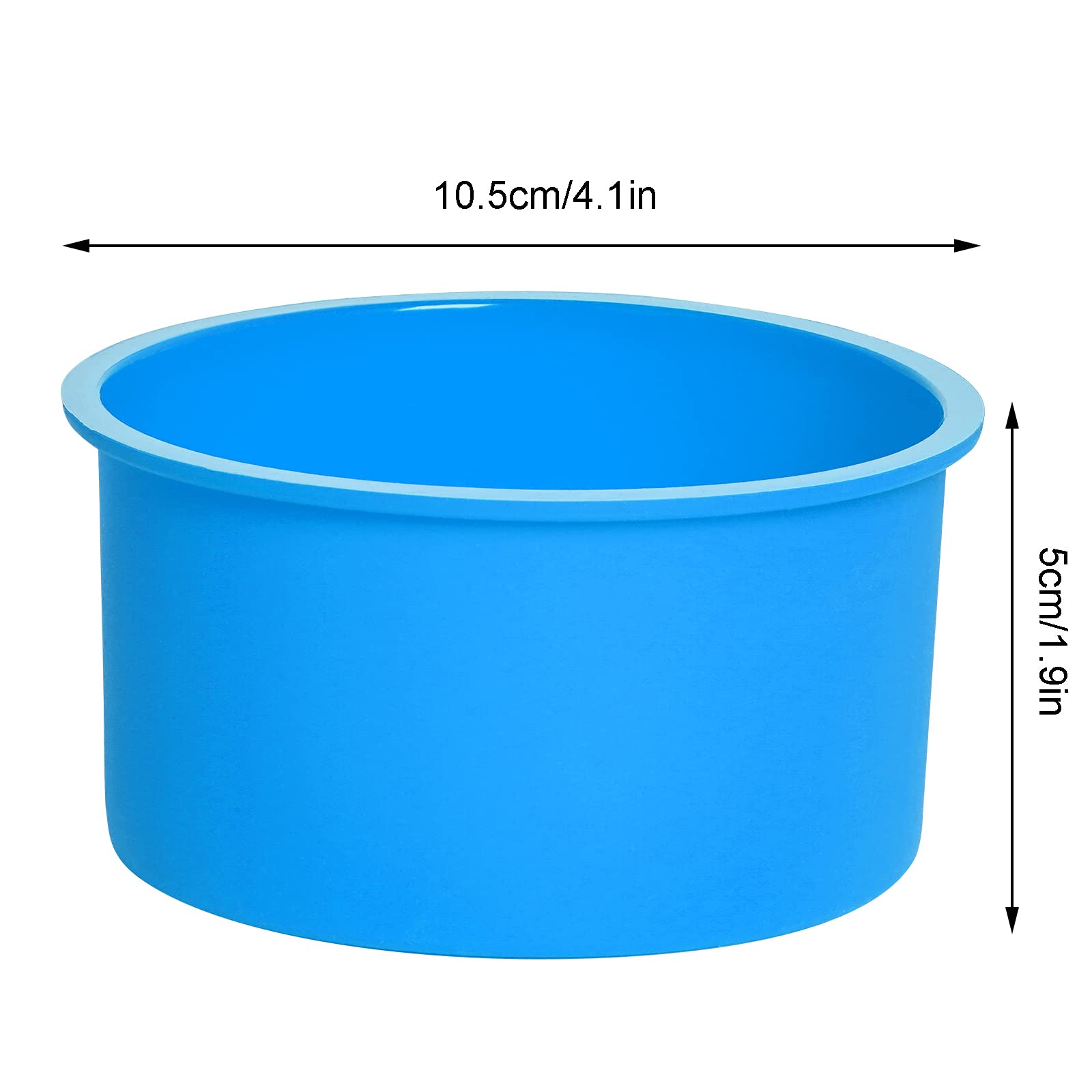 Mifengda blue silicone mold with non-stick surface for clean baking