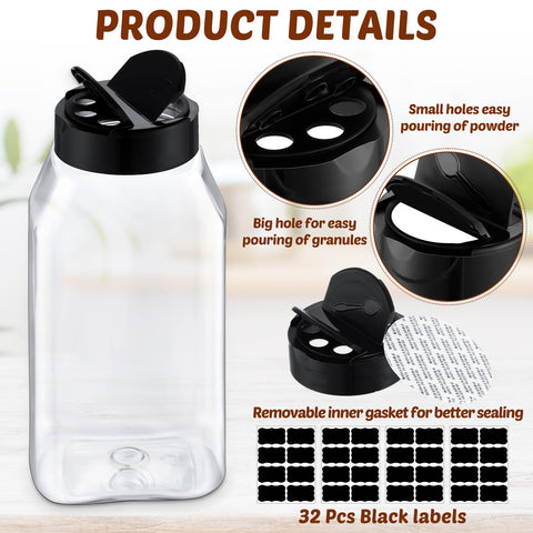 Mifoci clear containers show contents at a glance for quick cooking prep