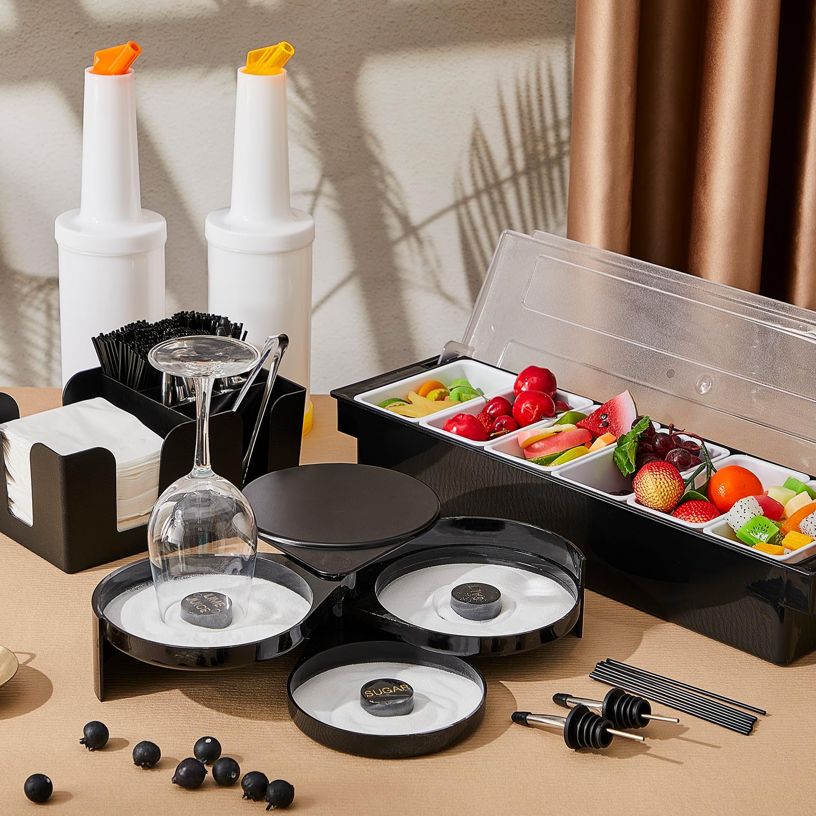 Mifoci serving tongs 3 pcs for precise garnish placement