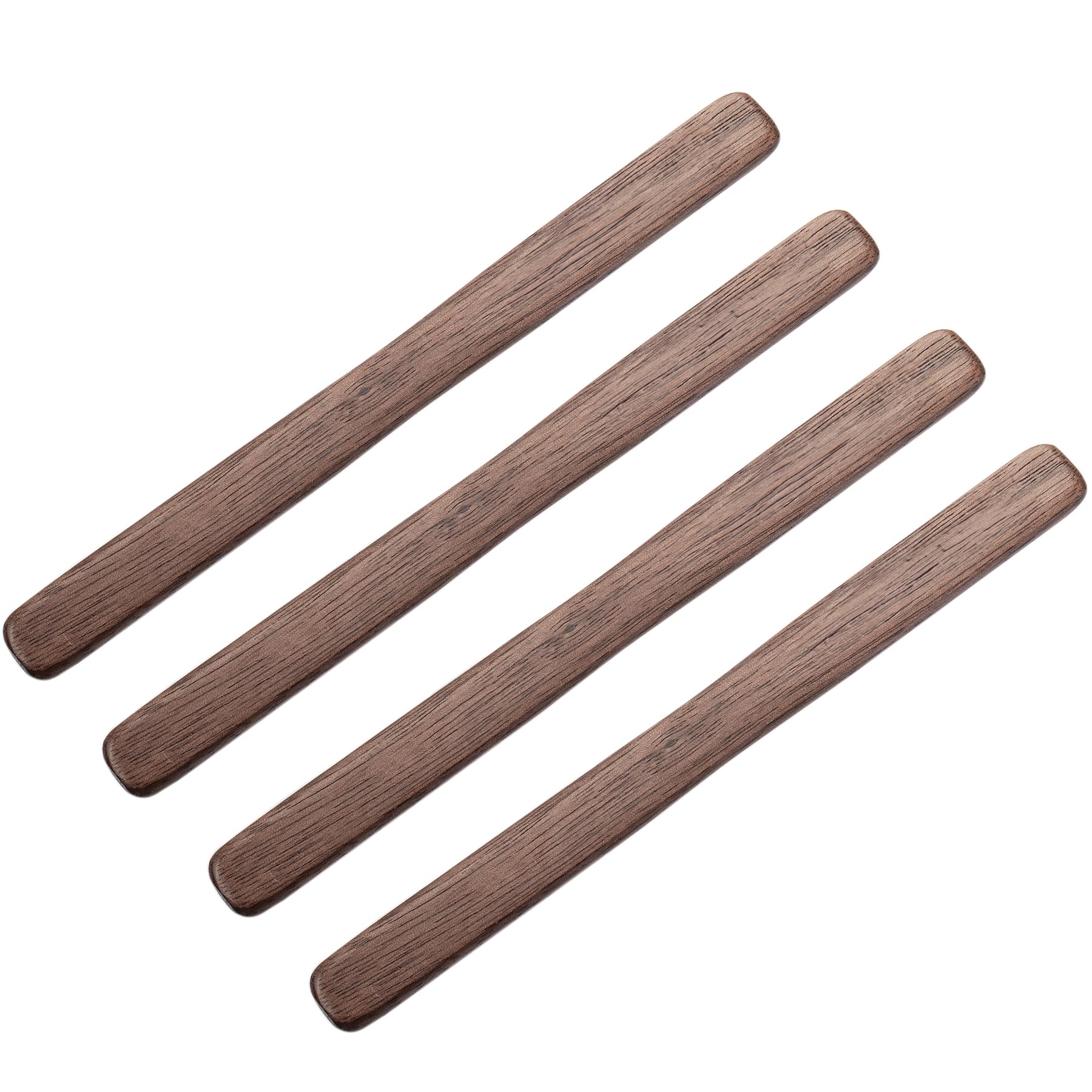 MIGAKU HOME black walnut stirrers close-up with rich wood grain for elegant coffee rituals