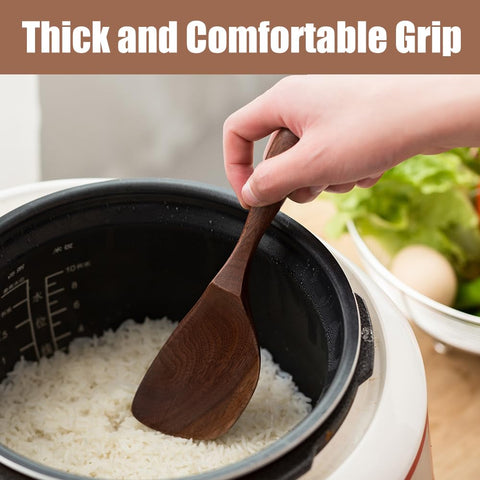 MIGAKU HOME heat-resistant spoon set maintains shape at high temperatures.