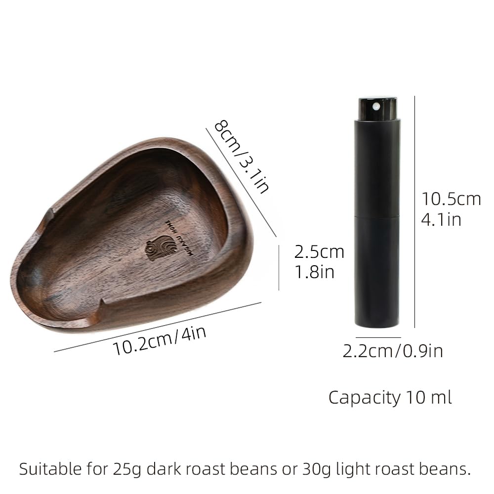Migaku Home walnut wood finish adds beauty and moisture resistance to daily use