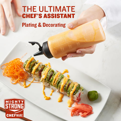 MIGHTY STRONG Snap Cap seals securely for mess-free storage