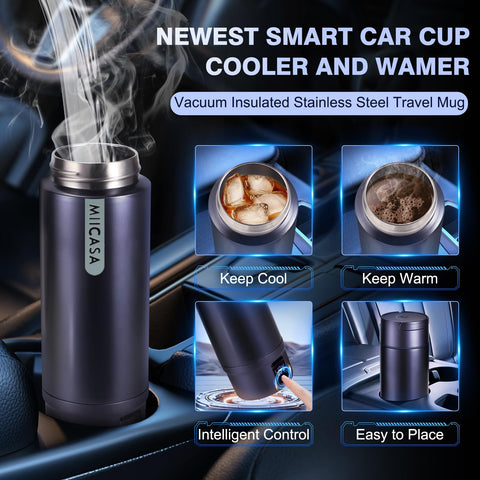 Miicasa dual-voltage kettle supports 12V and 24V for road trips.