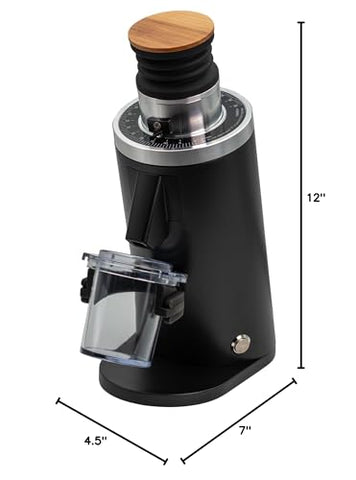 MiiCoffee DF54 portafilter rest supports a stable grinding setup.