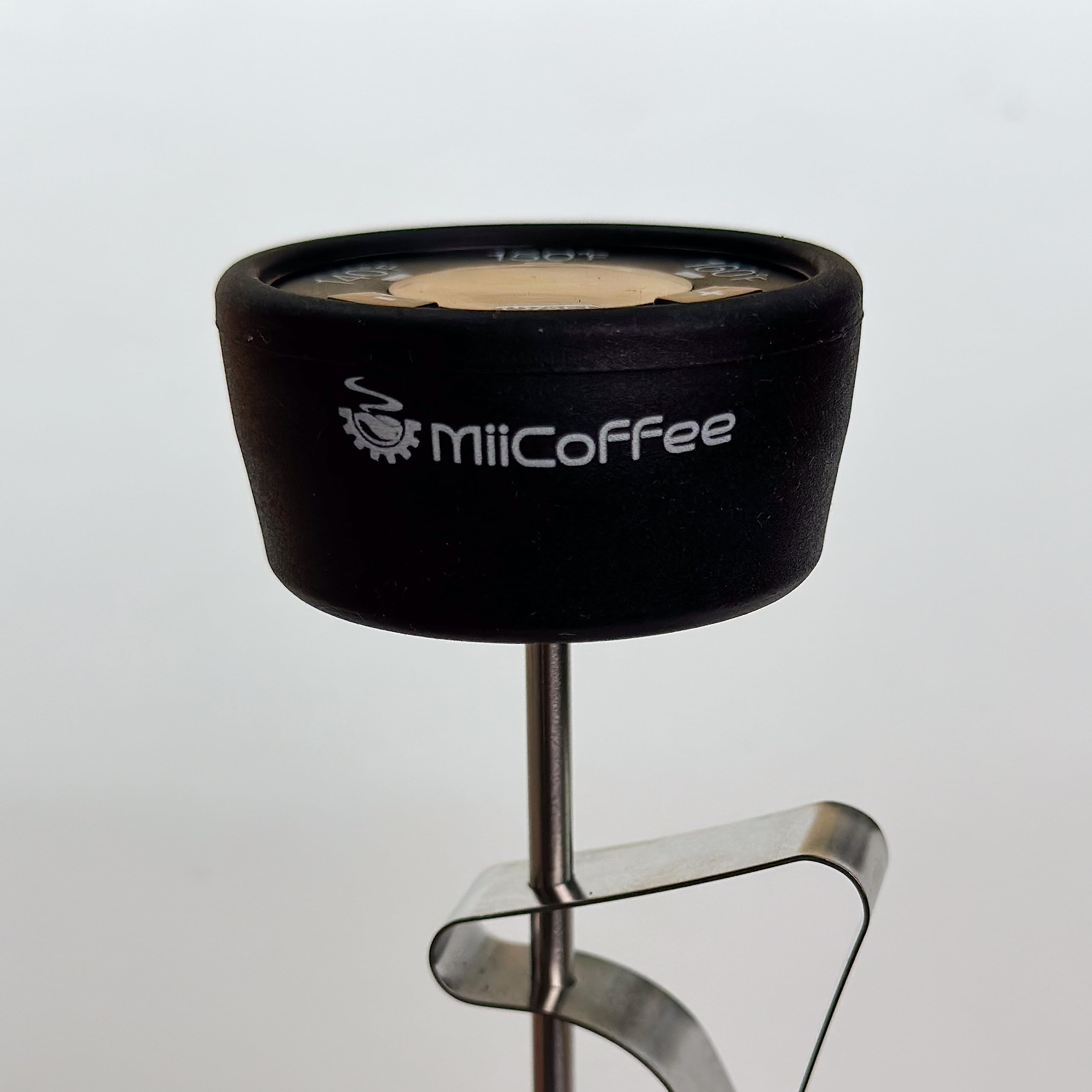 MiiCoffee digital milk frothing thermometer for steaming milk with precise control.