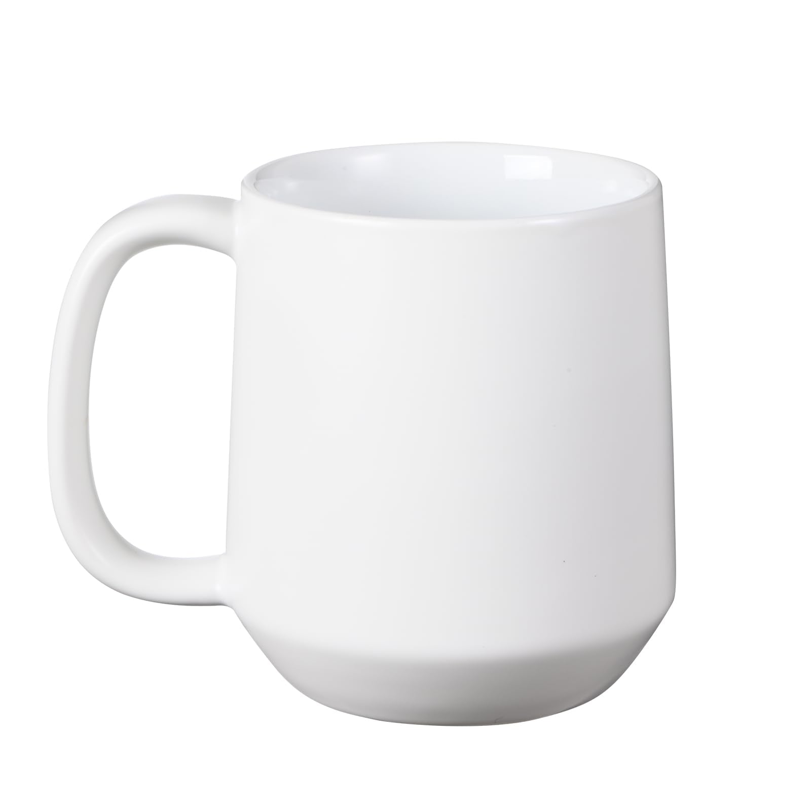 Miicol 16 oz mug front view with frosted surface for easy grip and daily coffee