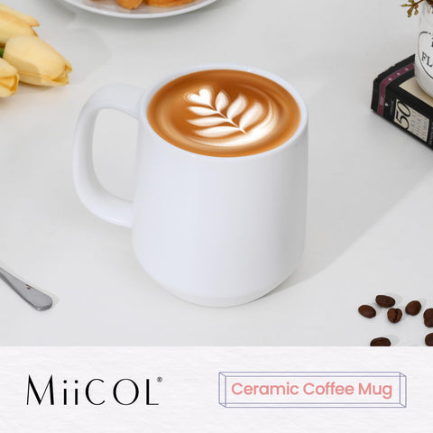 Miicol mug matte exterior for a modern look and simple cleaning
