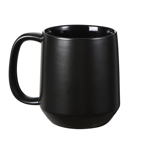 Miicol ceramic coffee mug front view showing 16 oz capacity for ample servings